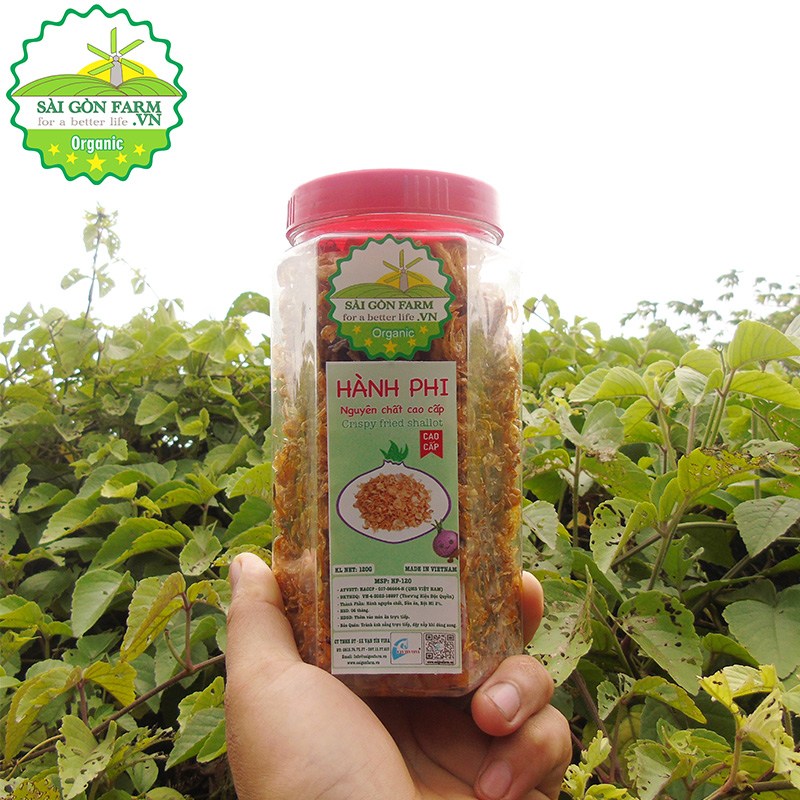 hành phi nguyên chất 120g - sài gòn farm - 5