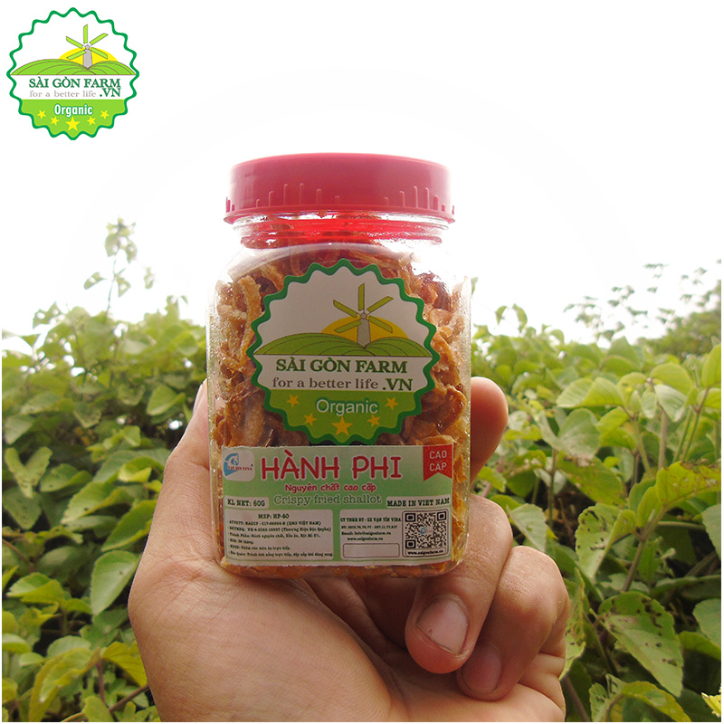hành phi nguyên chất 60g - sài gòn farm - 1