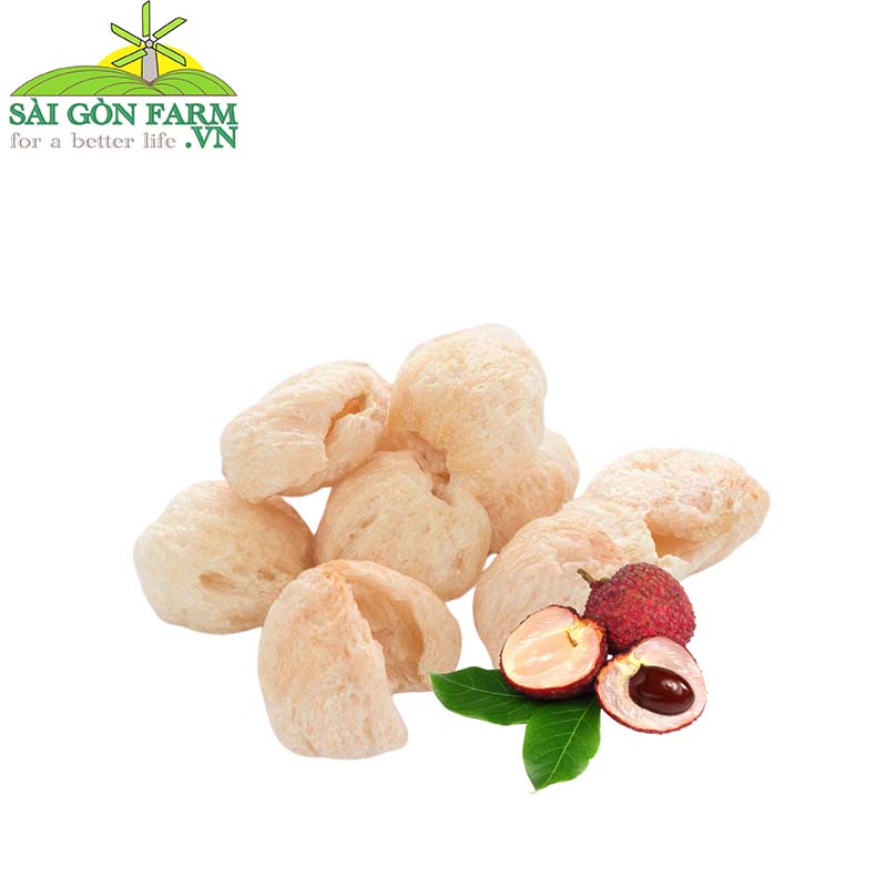 Vải Thiều sấy giòn - 100g