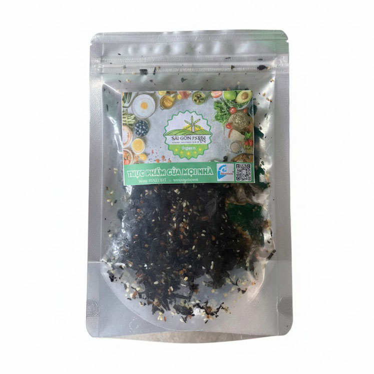 Rong Biển sấy tỏi - mè 50g