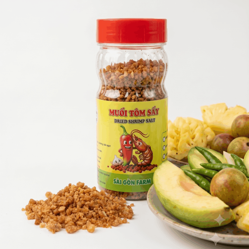 Muối Tôm sấy Sài Gòn Farm – 90g